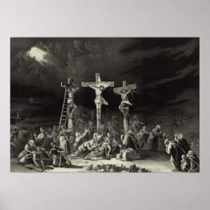 Poster A crucificação - 1849