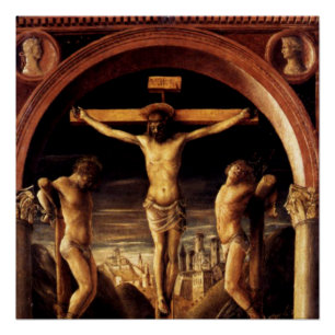 Pôster A crucificação de Jesus por Vincenzo Foppa - 145