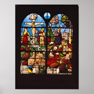 Pôster A crucificação e o Monte das Oliveiras, 1533