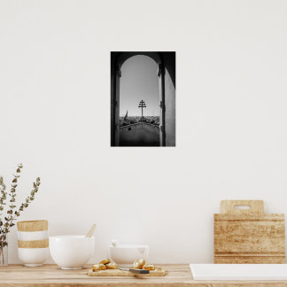 Poster A Cúpula de Mosta Através da Arcada