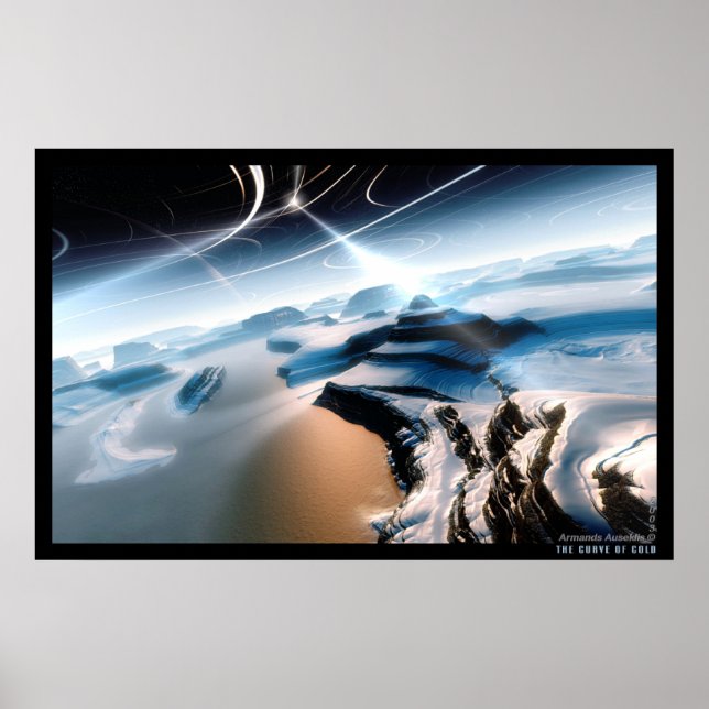 Pôster A Curva do Frio (Frente)