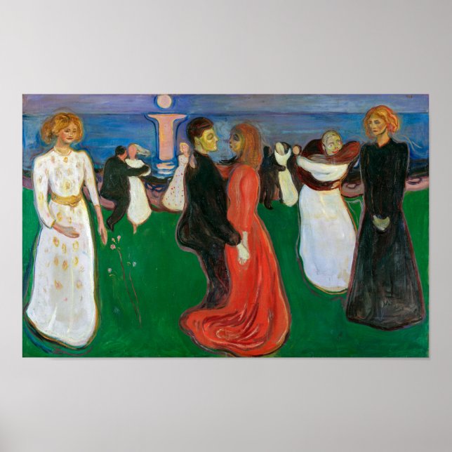 Poster A Dança da Vida | Edvard Munch | (Frente)