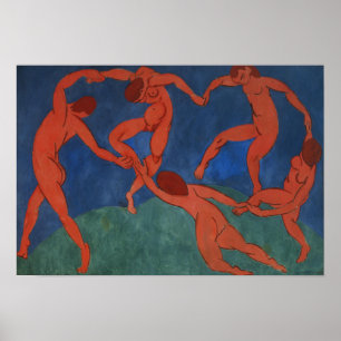 Poster A dança II de Henri Matisse