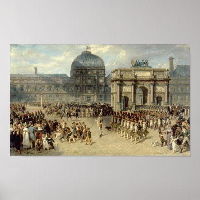 Pôster A Day of Review under the Empire (Frente)