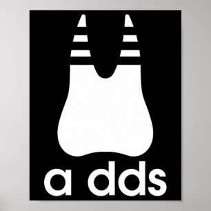Poster A Dds - Engraçado Dentista Dentista Dentista Medic