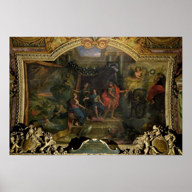 Pôster A decisão de fazer guerra aos holandeses (Frente)