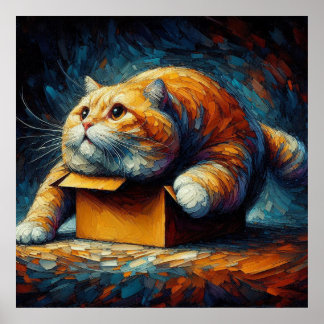 Poster A Defender a Gravidade: O Gato na Caixa