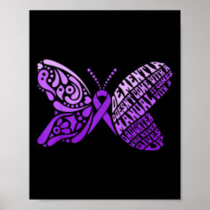 Poster A Demência Não Vem Com Um Heimer Manual Awarene