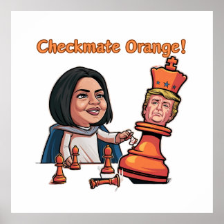 Poster A Derrota Do Rei Laranja