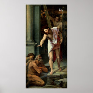 Poster A descida do cristo no limbo, C. 1532
