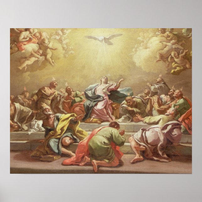 Pôster A descida do Espírito Santo (Frente)