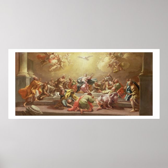 Poster A descida do Espírito Santo (Frente)