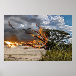 Poster A destruição de nossa terra