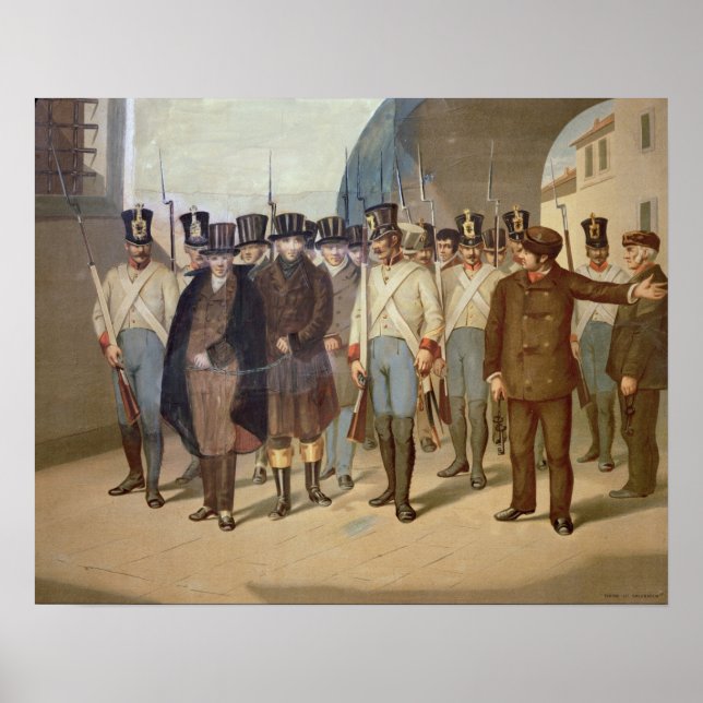 Pôster A detenção do Carbonari (Frente)