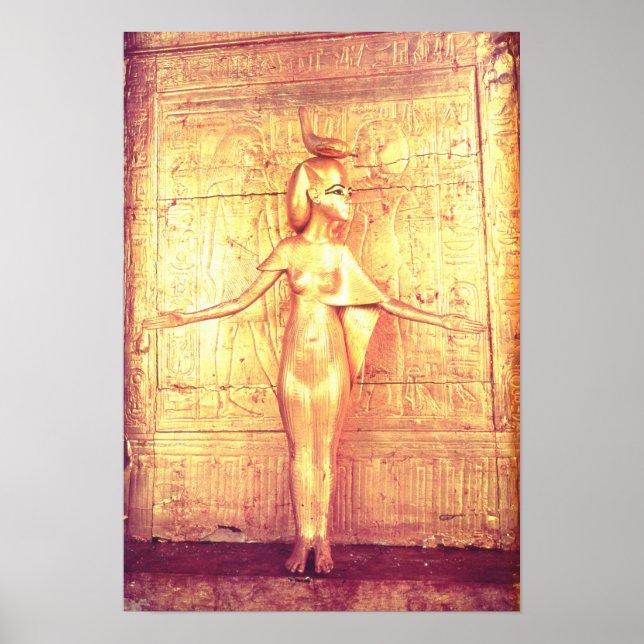 Pôster A Deusa Seletor no santuário canótico (Frente)