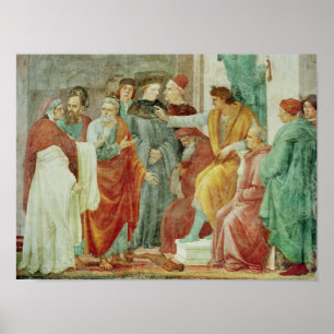 Pôster A disputa com Simon Mago