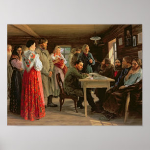 Pôster A District Court, 1888