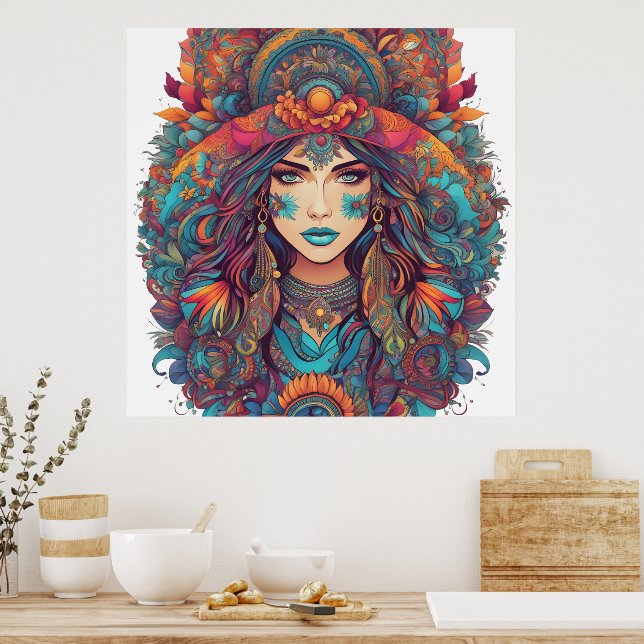 Poster A Divina Feminilidade (Cozinha)