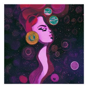 Pôster A Divina Moldura Espiritual De Acordar