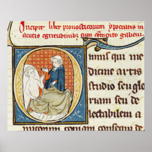 Pôster A Doctor Diagnosing a Patient