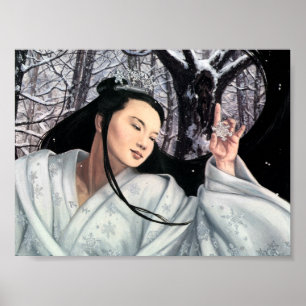 Poster A donzela da neve