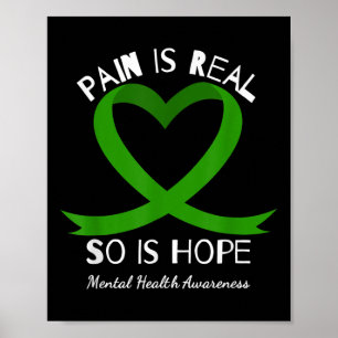 Poster A Dor É Verdadeira E A Esperança É A Consciência D