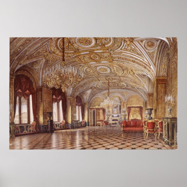 Pôster A Dourada Sala de Desenho (Frente)