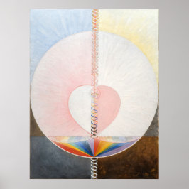 Poster A Dove, nº 1, Hilma af Klint, Heart