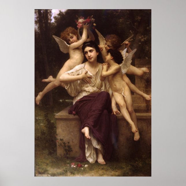 Pôster A Dream of Primavera (Rêve de printemps) (1901) (Frente)