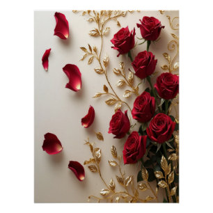 Pôster A Dreamy Floral Design