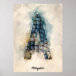 Poster A é de Alligator