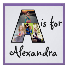 Pôster A é para o nome