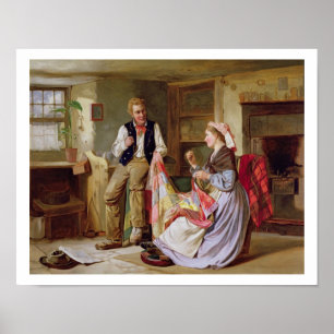 Pôster A edredão de retalhos