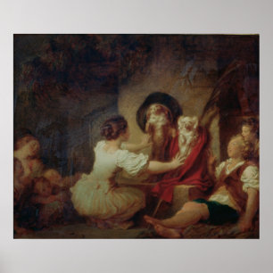Poster A educação é toda, c.1780