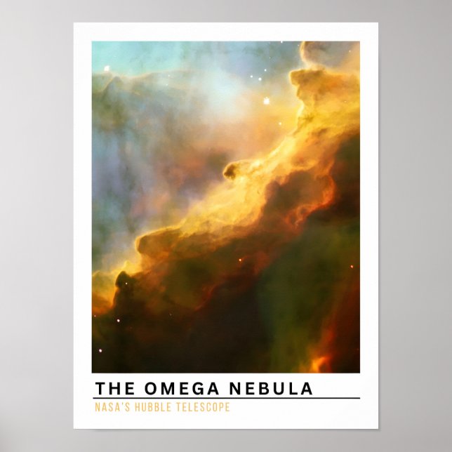 Poster A Educação Espacial da Nebulosa Omega (Frente)