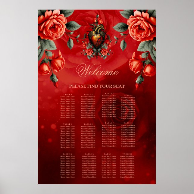 Poster A elegância gótica do coração (Frente)