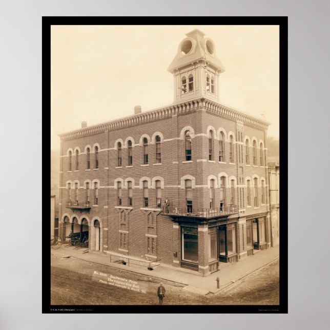 Poster A Elegant City Hall SD 1890 de Deadwood (Frente)