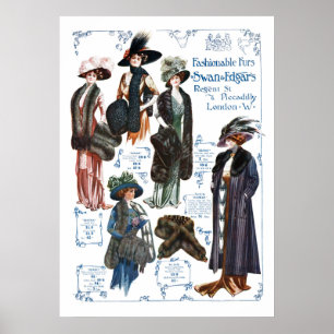 Pôster #A elegante das peles da cisne & do Edgar