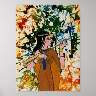 Pôster A encantadora egípcia de Michael Moffa