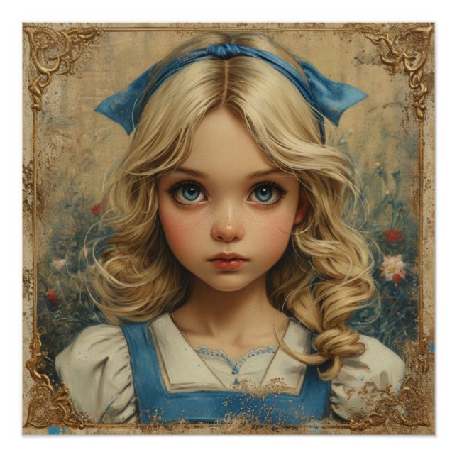 Pôster A Encantadora Excentricidade de Alice: Fantasia de (Frente)