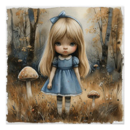 Pôster A Encantadora Jornada de Alice: Fantasia no País d