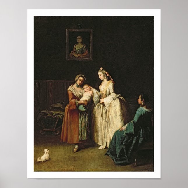 Poster A Enfermeira Molhada (Frente)