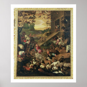 Poster A Entrada dos Animais na Arca