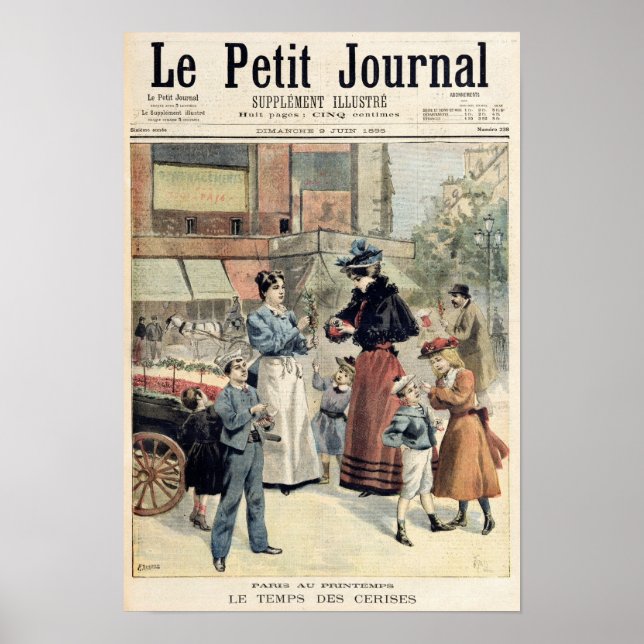 Poster A Época da Cereja (Frente)