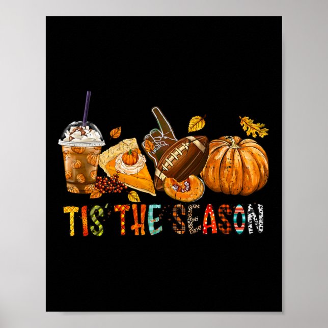 Poster A Época Pumpkin E O Futebol De Spice Fa (Frente)