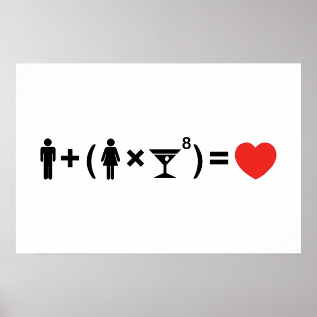 Pôster A Equação do Amor para as Mulheres (Frente)