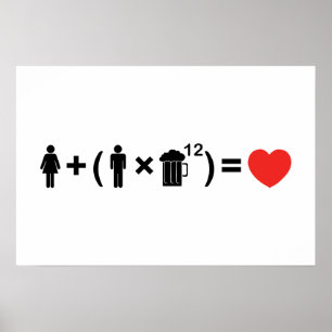 Poster A Equação do Amor para os Homens