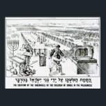 Pôster A ereção do Tabernacle<br><div class="desc">A Escola Inglesa "A ereção do Tabernacle" pelas Crianças de Israel na natureza,  localizada em uma Coleção Privada. A Ereção do Tabernáculo pelas Crianças de Israel na Natureza Selvagem foi criada por volta do século 19.</div>