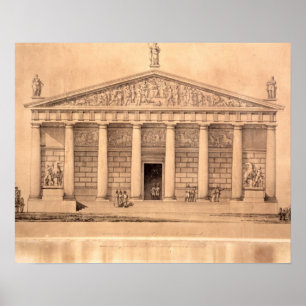 Pôster A escola de equitação das guardas imperiais, St.