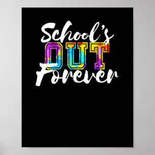 Poster A escola está sempre feliz no último dia de oferta